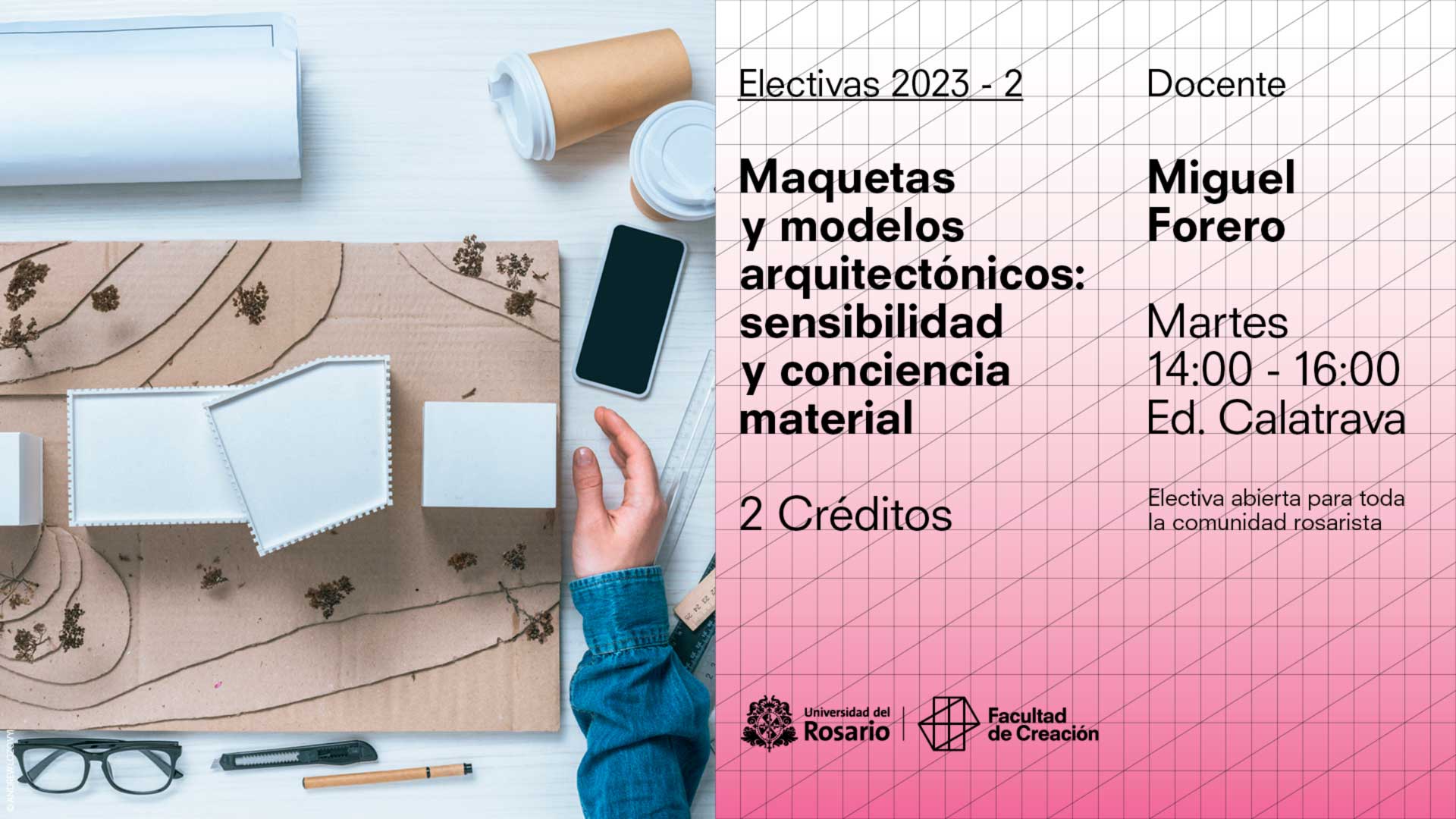 Maquetas y modelos arquitectónicos: sensibilidad y conciencia material