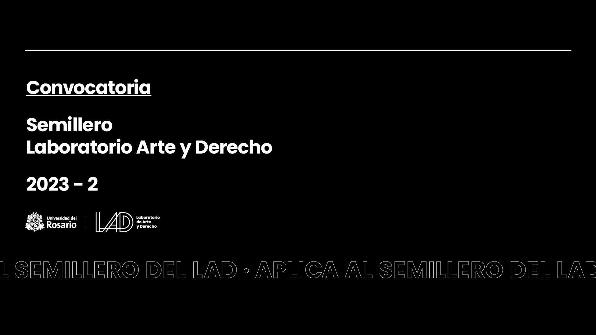 Convocatoria: Semillero Laboratorio de Arte y Derecho 2023_2
