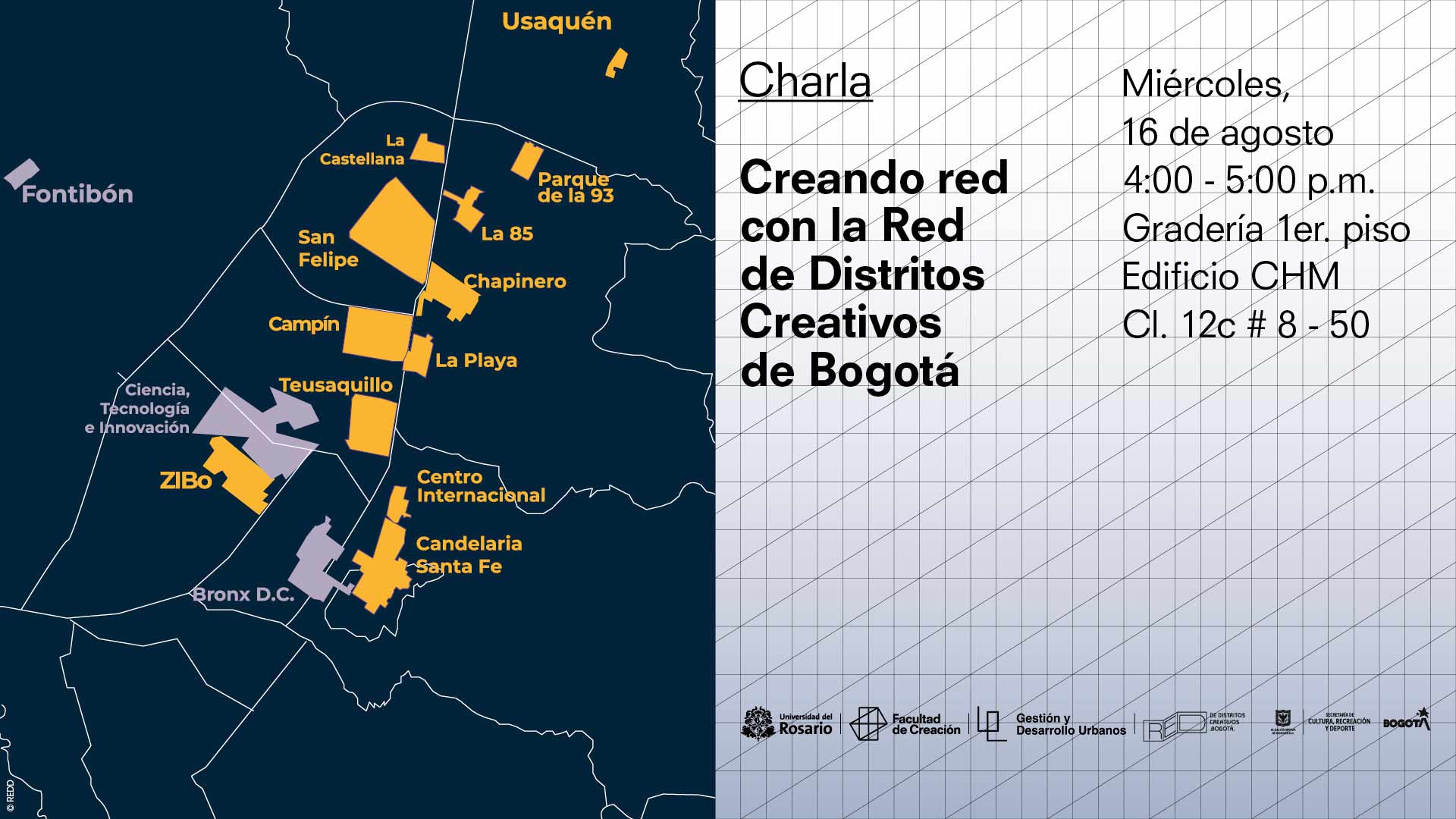 Charla: Creando la Red de Distritos Creativos de Bogotá