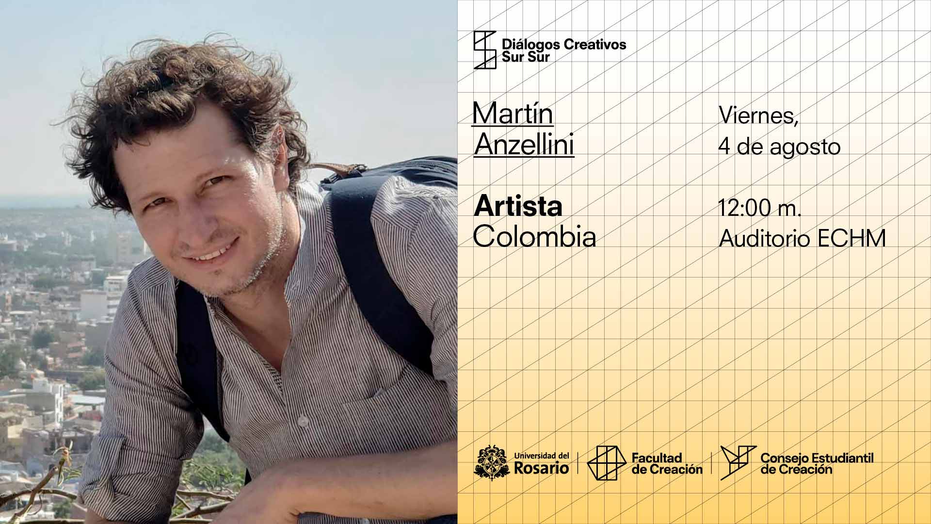 Diálogos Creativos Sur Sur: Martín Anzellini, Colombia