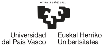 Logotipo general Universidad del País vasco / EHU 