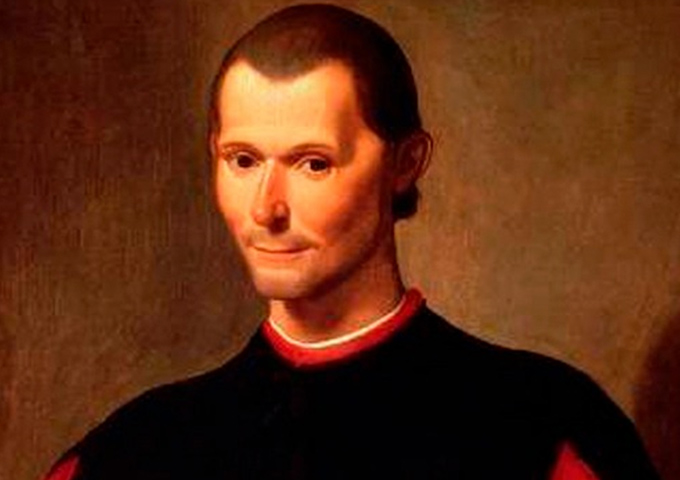 Nicolás Maquiavelo por Santi di Tito -
