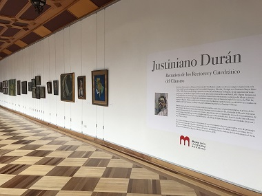 Justiniano Durán: retratista de los rectores y catedrático del Claustro