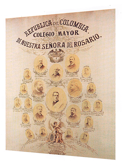 Estudiantes jurisprudencia Rosaristas año 1893 