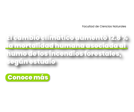 El cambio climático aumentó 12.8 % la mortalidad humana asociada al humo de los incendios forestales, según estudio,  Conoce más