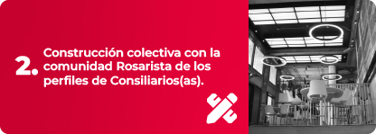 Construcción de los perfiles de Consiliarios/as: 