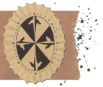 inferior izquierdo mosaico 1905 Cruz de calatrava