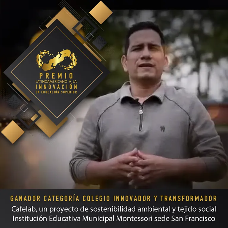 Ganador categoría colegio innovador y transformador