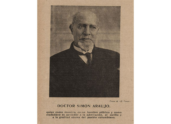 Araújo y Bermúdez, maestros de Jorge Eliécer Gaitán