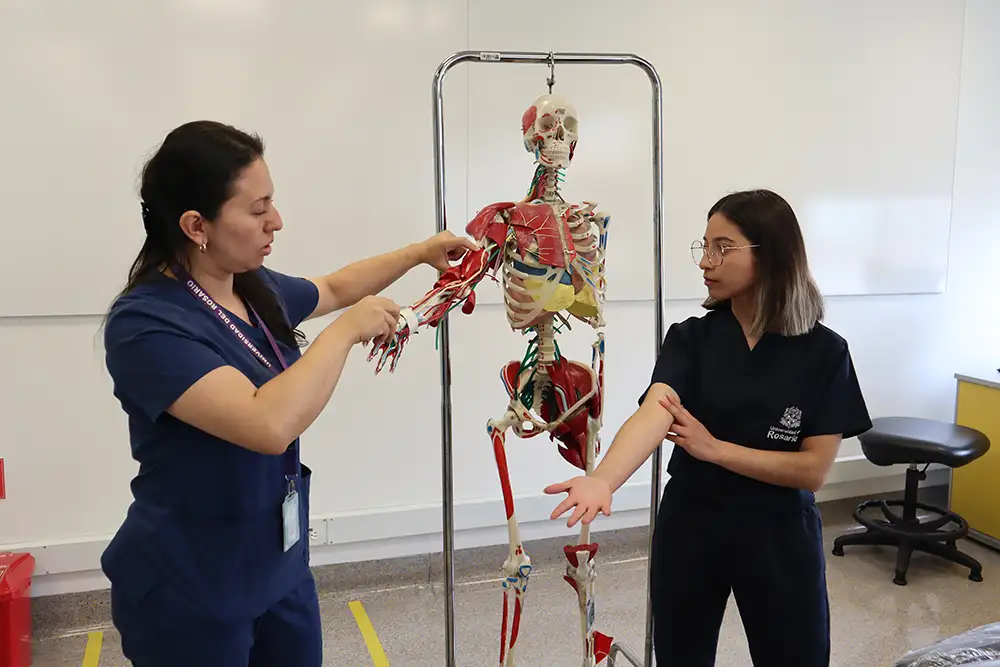 Laboratorios y espacios del Pregrado en Fisioterapia de la Universidad del Rosario