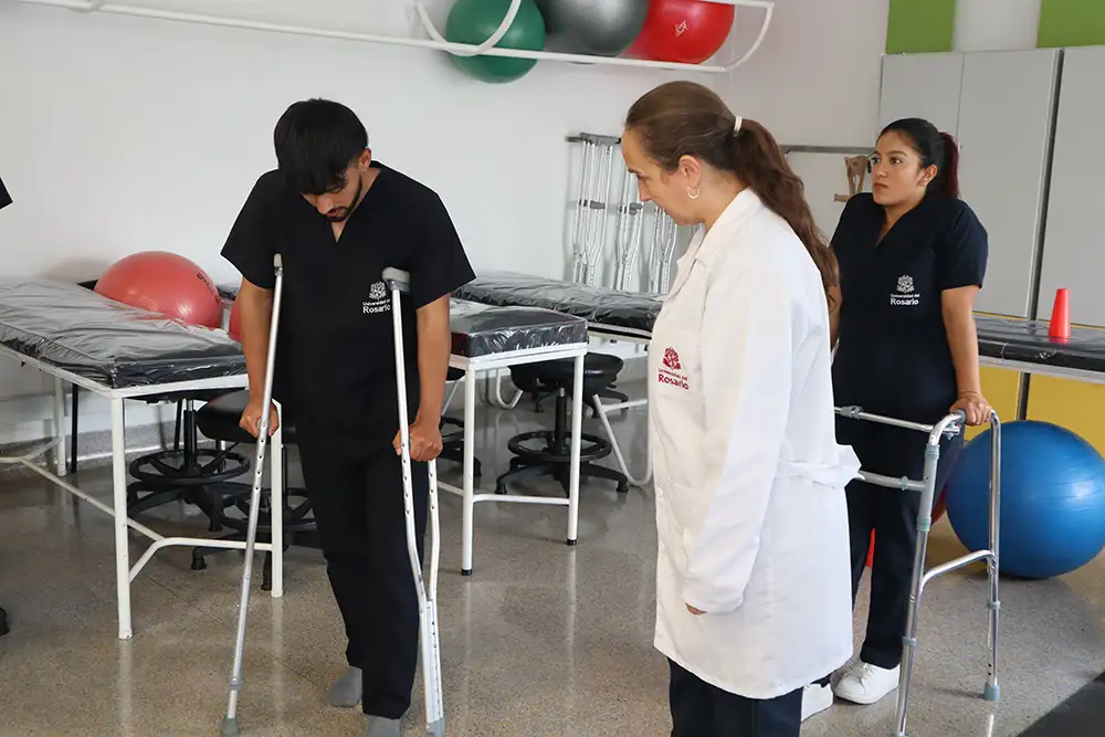 Laboratorios y espacios del Pregrado en Fisioterapia de la Universidad del Rosario