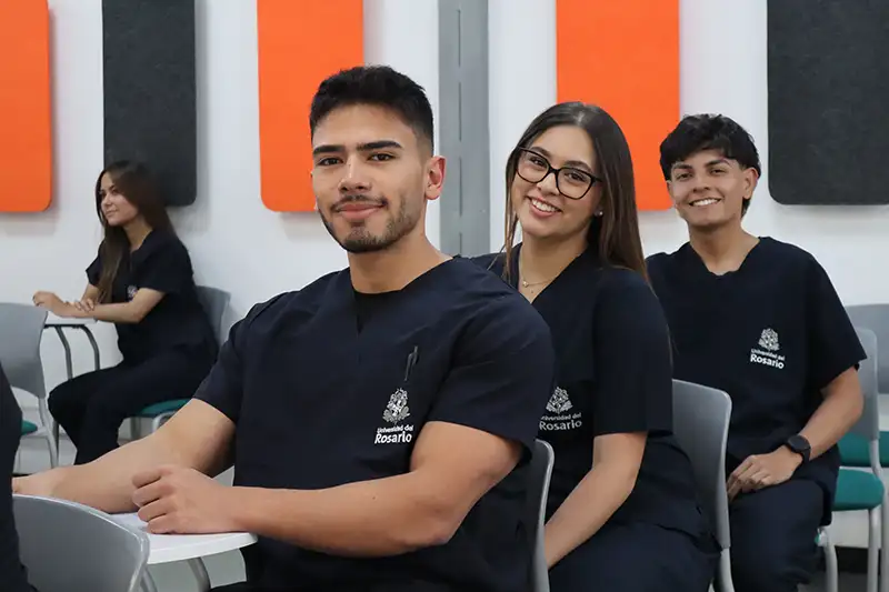 Estudiantes del Pregrado en Fisioterapia de la Universidad del Rosario