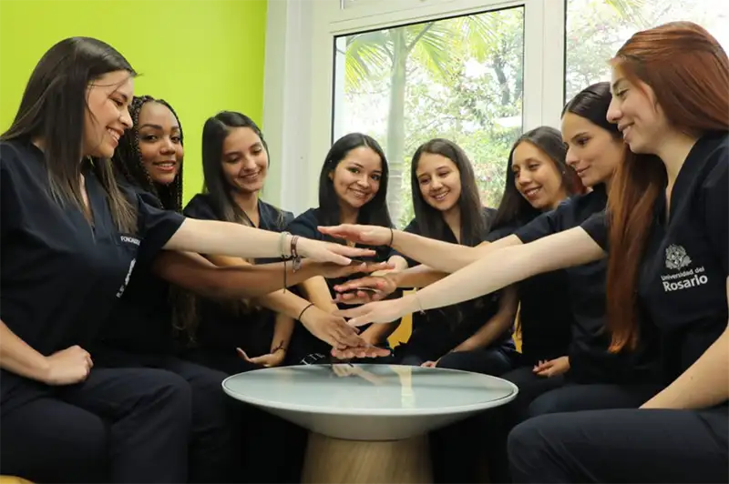 Estudiantes del Pregrado en Fonoaudiología de la Universidad del Rosario