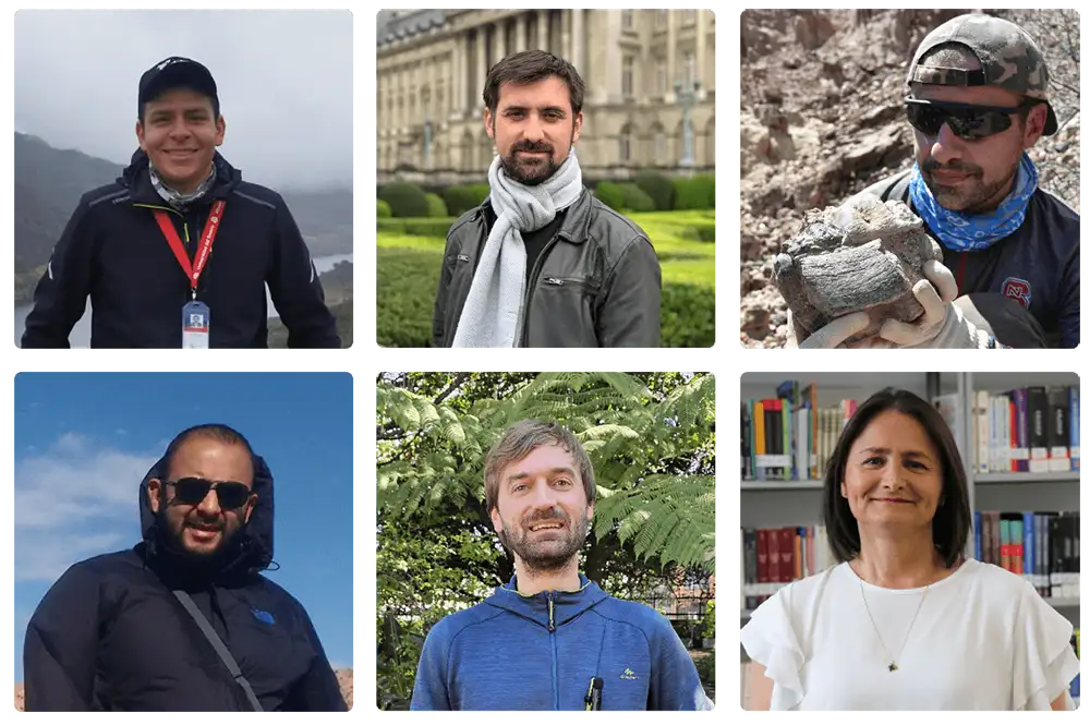 Profesores del Pregrado en Ciencias del Sistema Tierra de la Universidad del Rosario