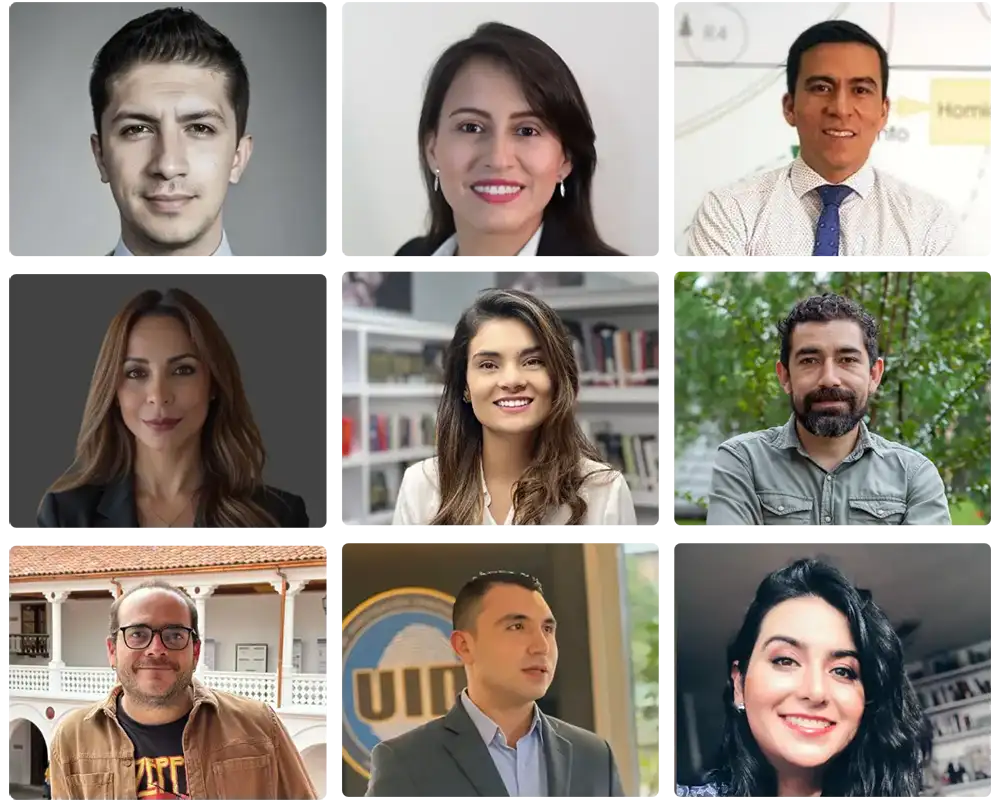 Profesores del Pregrado en Criminología e Investigación Criminal de la Universidad del Rosario