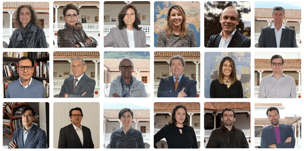 Profesores del Pregrado en Relaciones Internacionales de la Universidad del Rosario