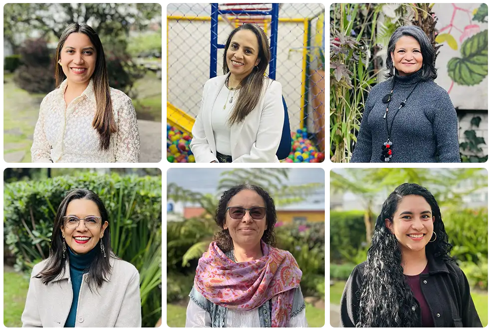 Profesoras del Pregrado en Terapia Ocupacional de la Universidad del Rosario