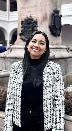 Natalia Buitrago, estudiante del Doctorado en Ciencias Biomédicas de la Universidad del Rosario