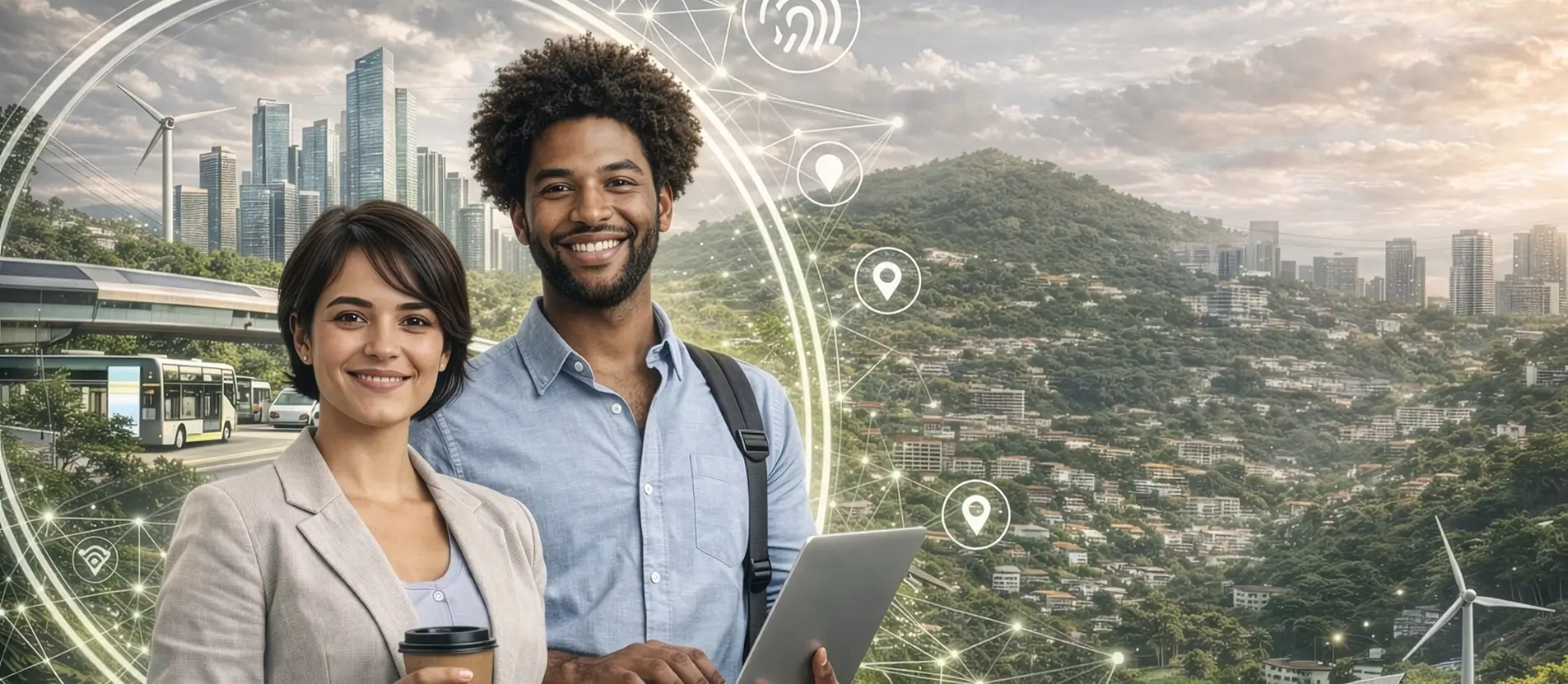 Banner de la Maestría en Ciudades Inteligentes