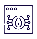 Proyectos académicos para posgrados - Ícono de protección y transferencia del conocimiento