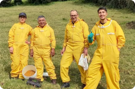 Educación para la acción - programa de polinizadores