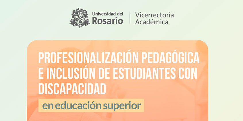 Profesionalización Pedagógica e inclusión de estudiantes con discapacidad