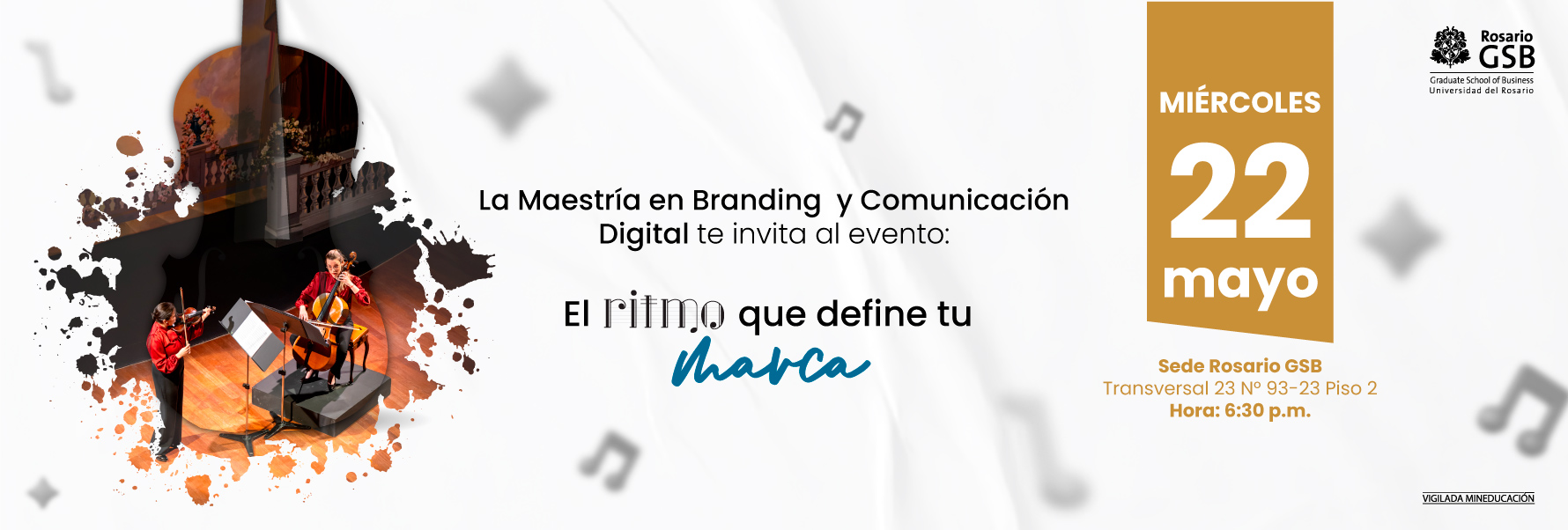 Lanzamiento Maestría en Branding y Comunicación Digital  mobile