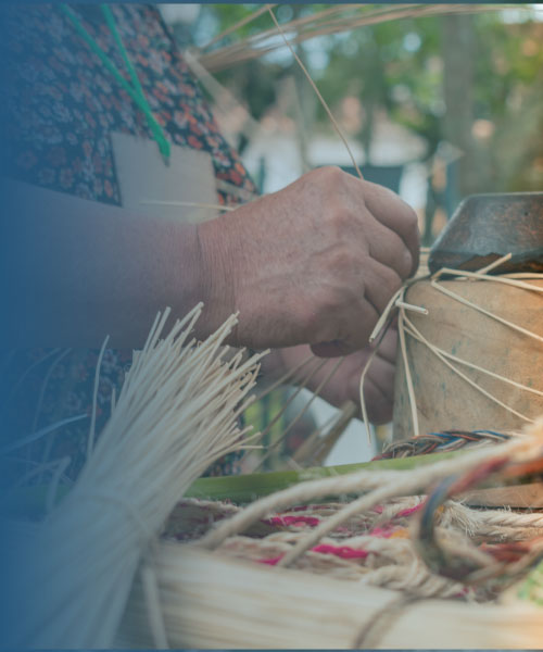 Taller de técnicas artesanales: Tejiendo con Barichara