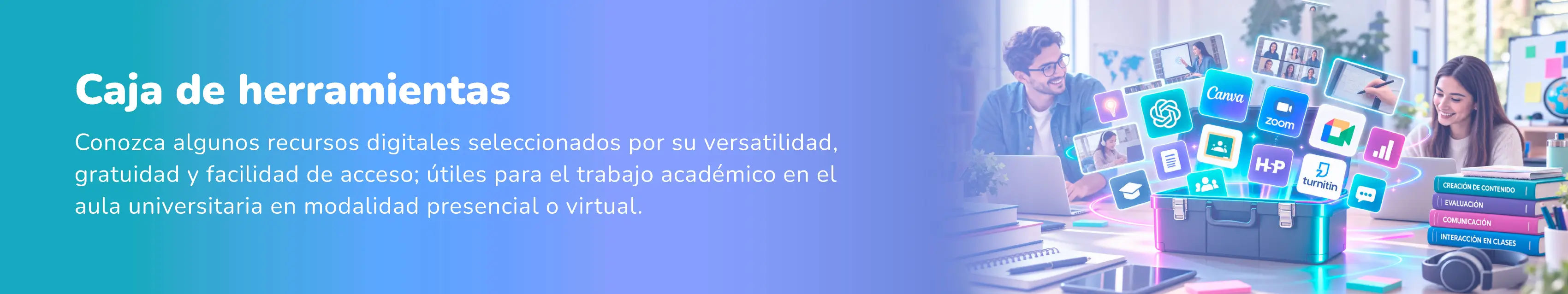 Banner caja de herramientas escritorio