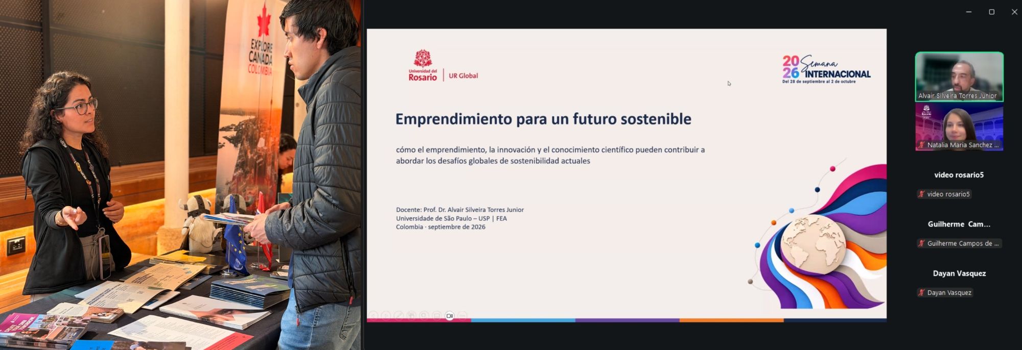 Masterclasses y ferias para la comunidad rosarista