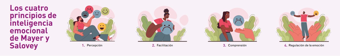 Los cuatro principios de inteligencia emocional de Mayer y Salovey