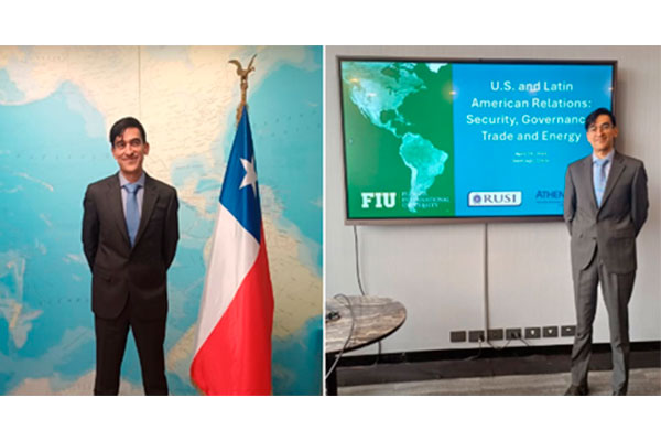 Evento: movilidad relaciones Estados Unidos y América Latina Profesor Oscar Palma