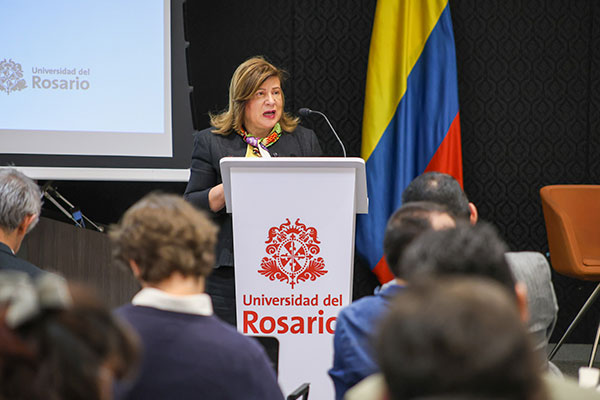 Rocío Araujo Oñate, vicerrectora de la Universidad del Rosario