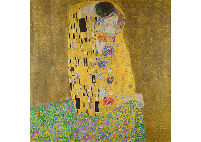 Figura No. 2. El beso, Gustav Klimt. 1907-1908. Fuente: https://es.wikipedia.org/wiki/El_beso_(Gustav_Klimt)#/media/Archivo:The_Kiss_-_Gustav_Klimt_-_Google_Cultural_Institute.jpg