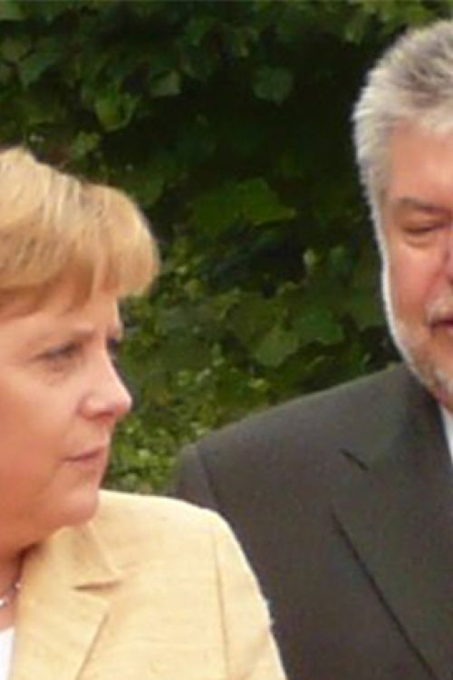 Merkel y Kurt Beck en septiembre de 2007 - Dominio público