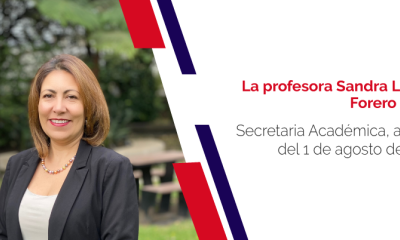 La profesora Sandra Liliana Forero Nieto, nueva secretaria académica de la Escuela de Medicina y Ciencias de la Salud