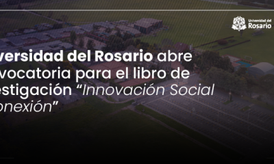 Universidad del Rosario abre convocatoria para el libro de investigación "innovación social y conexión" 