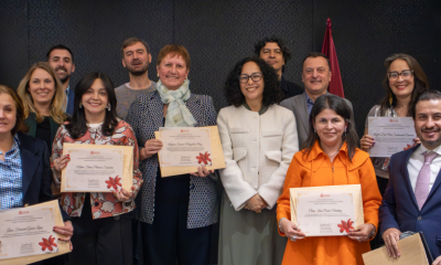 El talento profesoral que conecta a URosario con el mundo recibe reconocimiento institucional