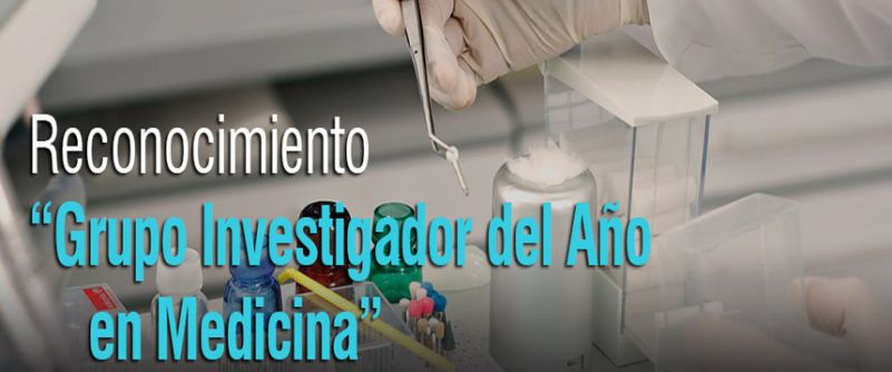 Reconocimiento "Grupo Investigador del Año en Medicina"