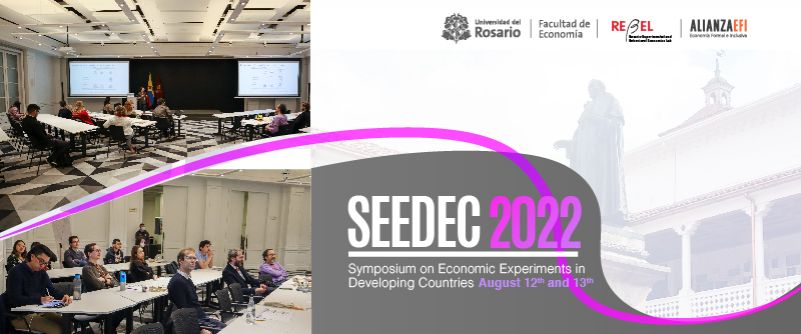 La Universidad del Rosario anfitrión por primera vez del Symposium on Economic Experiments in Developing Countries (SEEDEC) img banner 