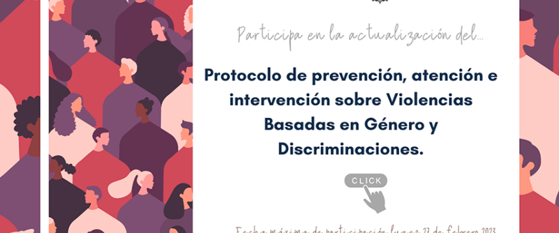 Protocolo de prevención y atención a casos de Violencias Basadas en Género 