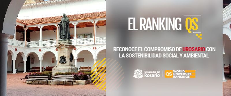 Ranking QS, reconoce el compromiso de URosario con la sostenibilidad social y ambiental