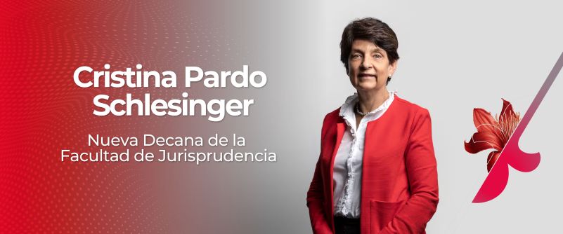Cristina Pardo Schlesinger nueva decana de la Facultad de Jurisprudencia 