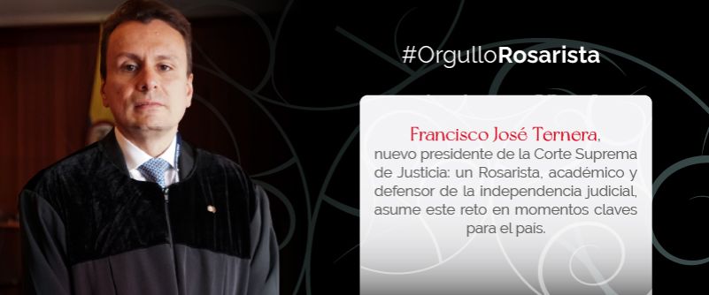 Francisco José Ternera – presidente electo de la Corte Suprema de Justicia, periodo 2026
