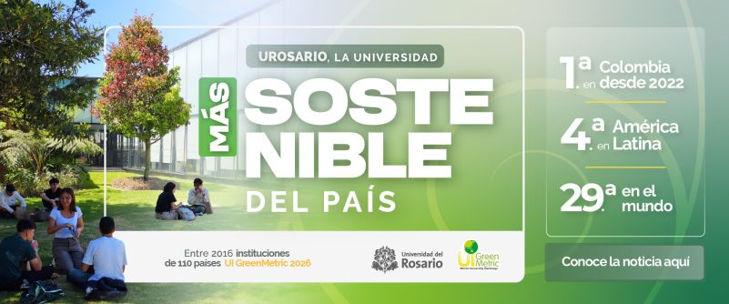 La Universidad del Rosario es la más sostenible de Colombia