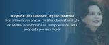 Por primera vez en sus 131 años de existencia, la Academia Colombiana de Jurisprudencia será presidida por una mujer 