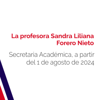 La profesora Sandra Liliana Forero Nieto, nueva secretaria académica de la Escuela de Medicina y Ciencias de la Salud