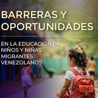 Persisten las barreras en el país para la educación de niños y niñas migrantes venezolanos