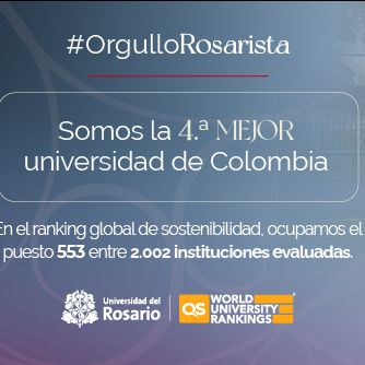 URosario se destaca en el QS World University Rankings Sustainability 2026 