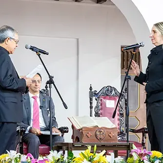 Stéphanie Lavaux asume la Rectoría de la Universidad del Rosario para el periodo 2026-2030